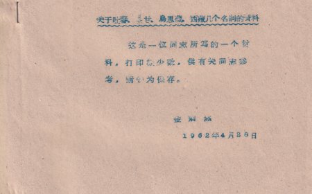高山杉|一份打印极少数的藏学材料