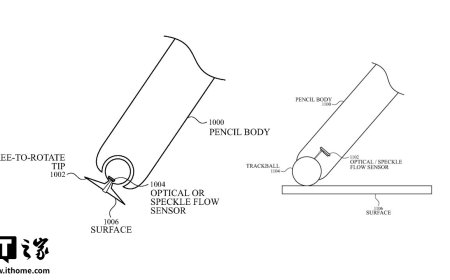 苹果专利探索 Apple Pencil 手写笔未来：摆脱 iPad 屏幕限制，可在任意表面书写