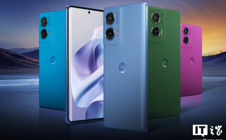 摩托罗拉 Moto G96 手机印度发布：搭载骁龙 7s Gen 2 芯片 + 144Hz OLED 屏