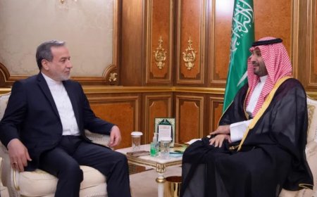 伊朗外交部长阿拉格齐与沙特王储穆罕默德在吉达举行“富有成效”的会谈