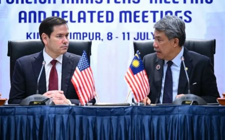 中国支持东南亚核禁令；卢比奥与拉夫罗夫出席东盟会议