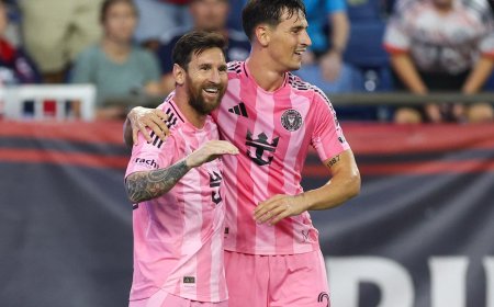 梅西梅开二度创MLS新纪录 助力国际迈阿密获胜