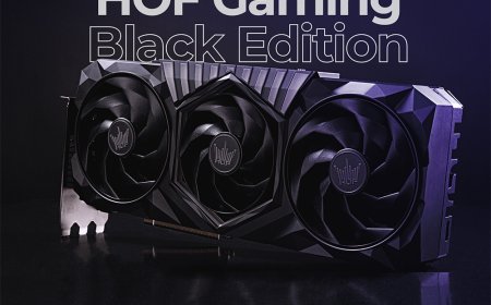 影驰海外推出 RTX 5080 / 5070 Ti HOF Gaming Black Edtion 黑色名人堂显卡