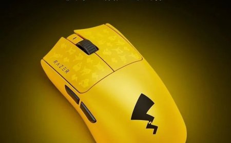 雷蛇发布皮卡丘联名款毒蝰 V3 专业版无线鼠标，1399 元