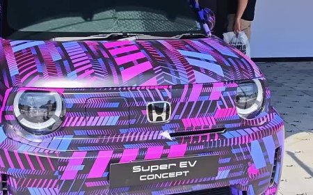 主攻城市场景，本田展示 Super EV 概念小型掀背车