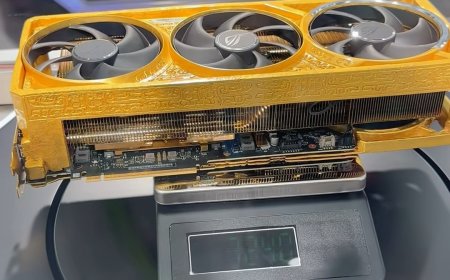 5kg 真金打造 500 万元“卡皇”，华硕展示 ROG 夜神 RTX 5090 D 黄金显卡
