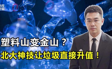 塑料山变金山？北大神技让垃圾直接升值