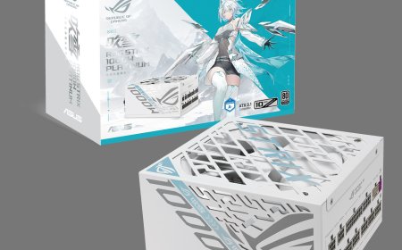 华硕推出 ROG STRIX 白金雷鹰吹雪氮化镓电源：千瓦功率，1799 元