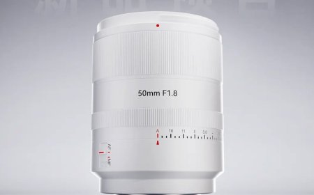 七工匠 AF 50mm F1.8 FE 全画幅相机镜头“云釉白”配色明日上市，1290 元