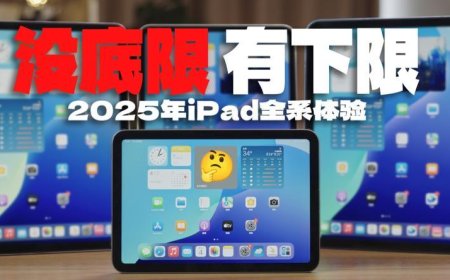 2025年iPad全系体验后的人生建议：不要建议
