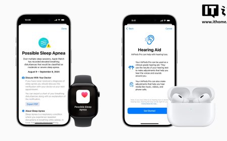 苹果 AirPods Pro 2 耳机助听器 / Apple Watch 手表“睡眠呼吸暂停检测”功能在更多市场推出