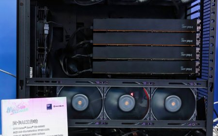 铭瑄展示合计 192GB 显存 AI 工作站，基于四张双芯锐炫 Pro B60 显卡