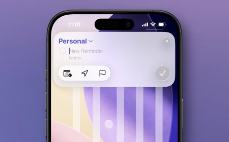 苹果 iOS 26 提醒事项 App 新特性：无需打开完整应用，快速创建任务