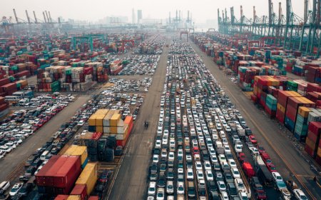 贸易战前景不明，欧洲港口货物积压