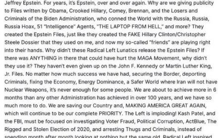 MAGA为“爱泼斯坦内战”分裂为八个阵营