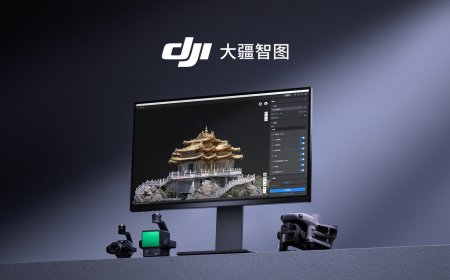 大疆智图全新版发布：引入 3D 高斯泼溅，无人机扫描逼真建模