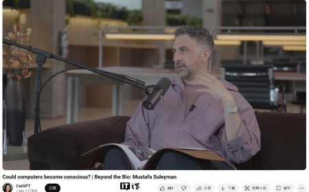 微软 AI CEO：曾在谷歌主导开发 ChatGPT 类似品，但因公司顾虑错失良机