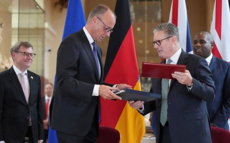 英国与德国签署二战以来首份双边条约，聚焦防务合作