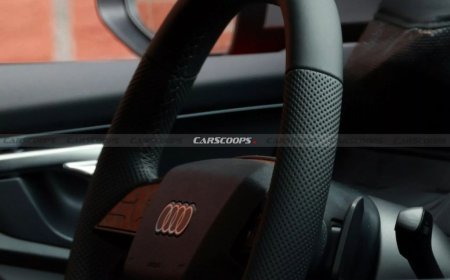 奥迪 S3 原型车路测图曝光：内饰配更大屏幕，数字化控制