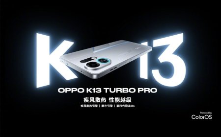 OPPO K13 Turbo 系列手机搭载疾风散热引擎：超大风量、超小体积、超强防水