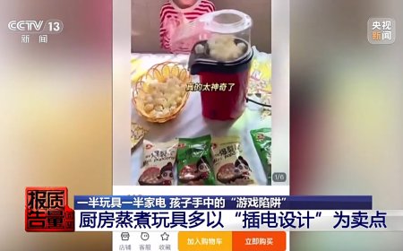 央视曝光仿真过家家玩具隐患：“迷你厨房”暗藏真刀真火真 220 伏高压