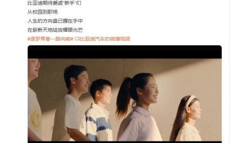 比亚迪：超万名 2025 届毕业生陆续入职