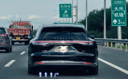 鸿蒙智行享界 S9T 实车照曝光，正路测产品功能和性能