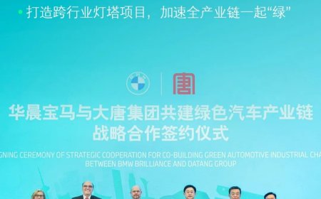 既造车又发电，宝马成为首家在华建绿电合资公司的车企