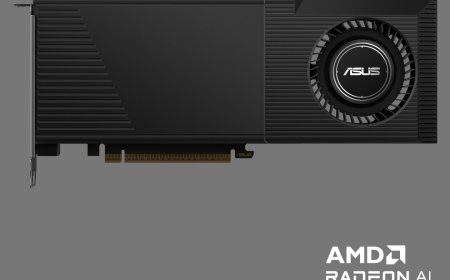 华硕近来首款鼓风散热显卡，Turbo Radeon AI PRO R9700 上线