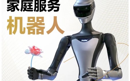 海尔人形机器人“HIVA 海娃”亮相，号称“家务终结者”