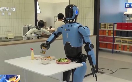 拌沙拉、做奶茶，光谷东智通用人形机器人“光子”亮相