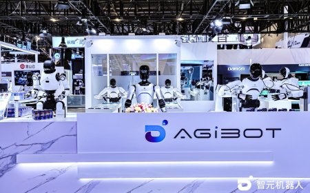 WAIC 2025 智元机器人组团出道：多形式联动交互引来围观打卡