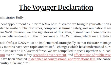NASA 被裁员工集体发声：将带走无可替代的知识与经验，或危及任务安全与执行效率
