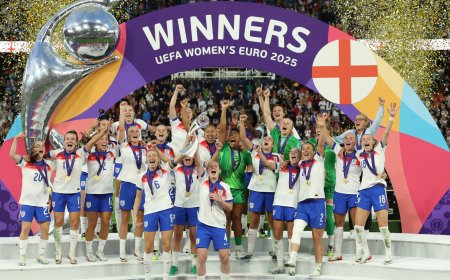 英格兰在点球大战中击败西班牙，赢得2025年欧洲女足锦标赛决赛