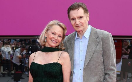 Liam Neeson and Pamela Anderson develop hot chemistry after he swore off dating