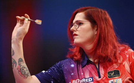 Trans darts thrower speaks out against federation barring biological males from women's competition
