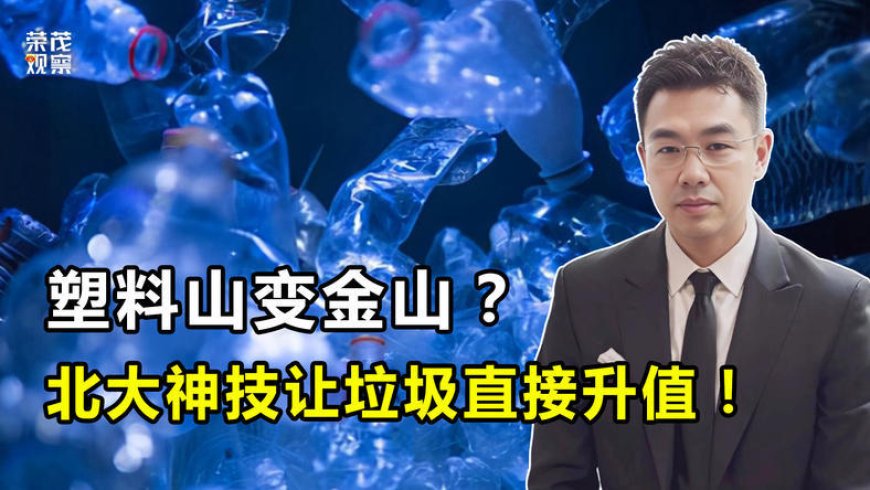 塑料山变金山？北大神技让垃圾直接升值