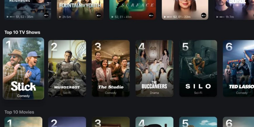 苹果 iOS / tvOS 26 升级 TV 应用：新海报布局设计、“液态玻璃”改造等