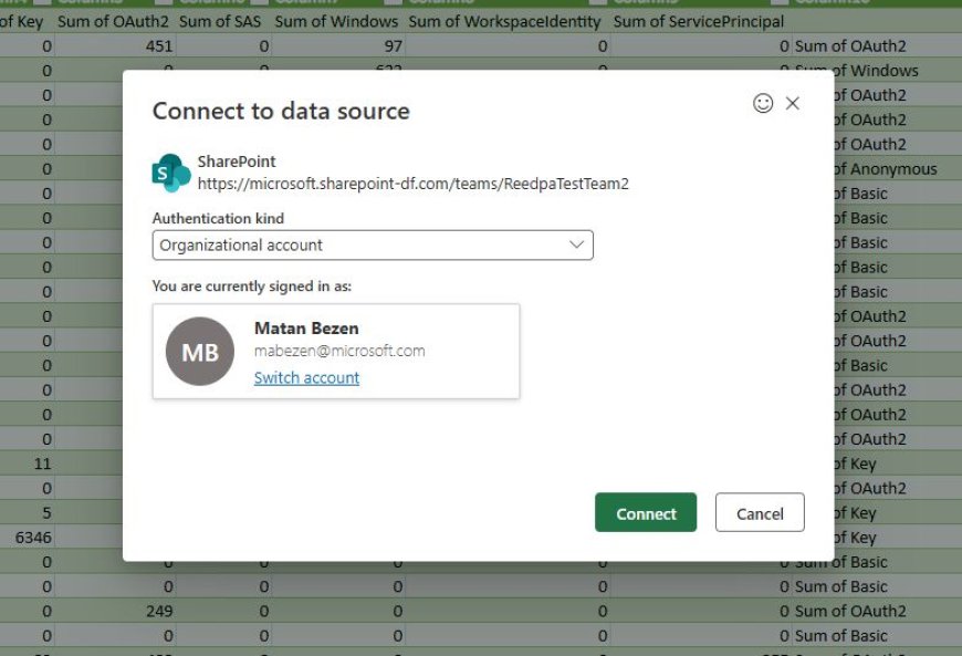 微软升级网页版 Excel，新增数据源刷新功能