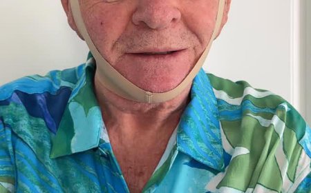 Anthony Hopkins Wears Skims Face Wrap, Kim Kardashian Has the Best Reaction