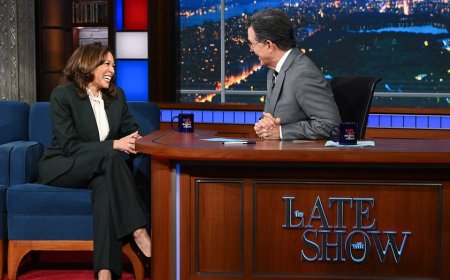 Colbert fails to ask Harris about Biden decline, avoids her involvement in Trump's '60 Minutes' lawsuit