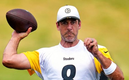 Aaron Rodgers suggests he heeded advice of mystery wife's sister-in-law before signing with Steelers