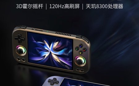 1588 元起安伯尼克推出 RG 477M 安卓掌机：铝合金机身、天玑 8300 + 120Hz 面板