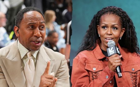 Stephen A. Smith hits back at Michelle Obama, 'still ... salty' at her Trump vote comments