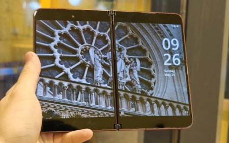 运行 Win10“仙女座”Andromeda OS 的微软 Surface Duo 工程机更多照片曝光，金属中框 / 后置单摄