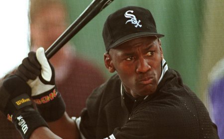 ‘Generational athlete’ – Footage of Michael Jordan’s only MLB game for Chicago White Sox leaves fans stunned