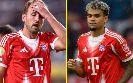 Harry Kane comments on Luis Diaz ‘problem’ following £70million Bayern Munich transfer