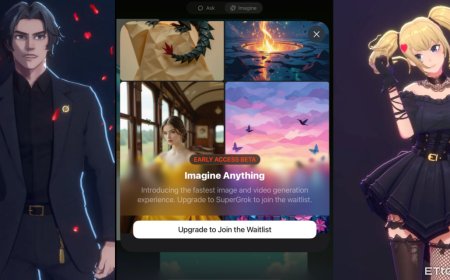 Grok一口氣推兩大功能　虛擬伴侶Valentine與影像生成Imagine上線在即