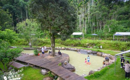 天然山泉戲水池＋森林裡喝咖啡！南投消暑勝地還有規劃熱水淋浴間