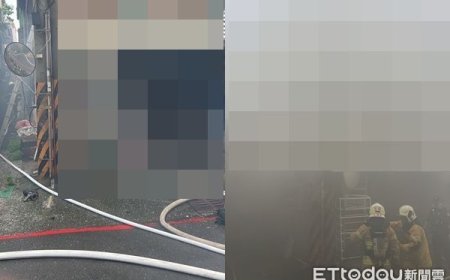 高雄民宅火警「冒濃煙」！母帶年幼子女逃出　疑孩童玩打火機釀災